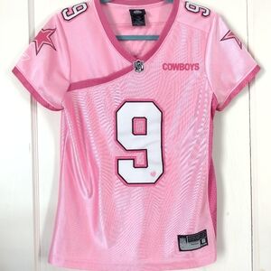 Women's Romo Dallas Cowboys Pink Jersey - Size M